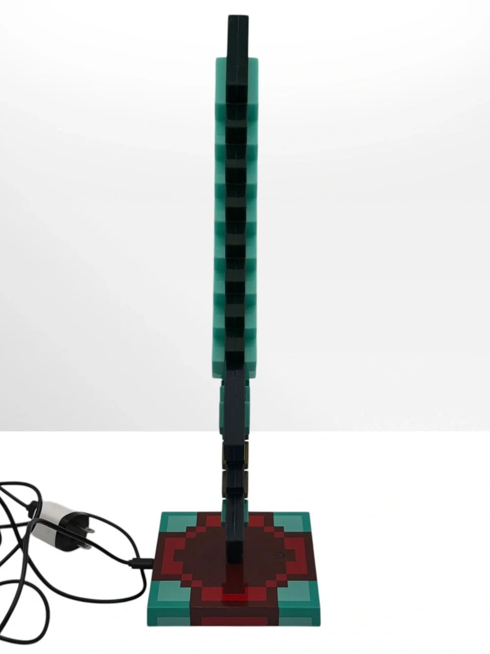 Minecraft Diamond Sword 14” inch USB Desk LED Bedside Night Light Lamp for Gamer
